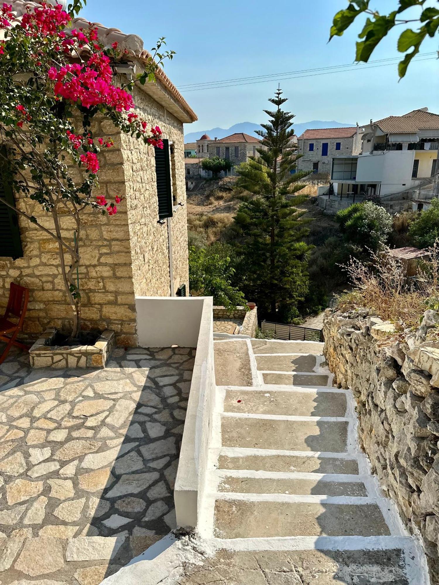 KatomerionChrysavgi Stone House别墅 外观 照片