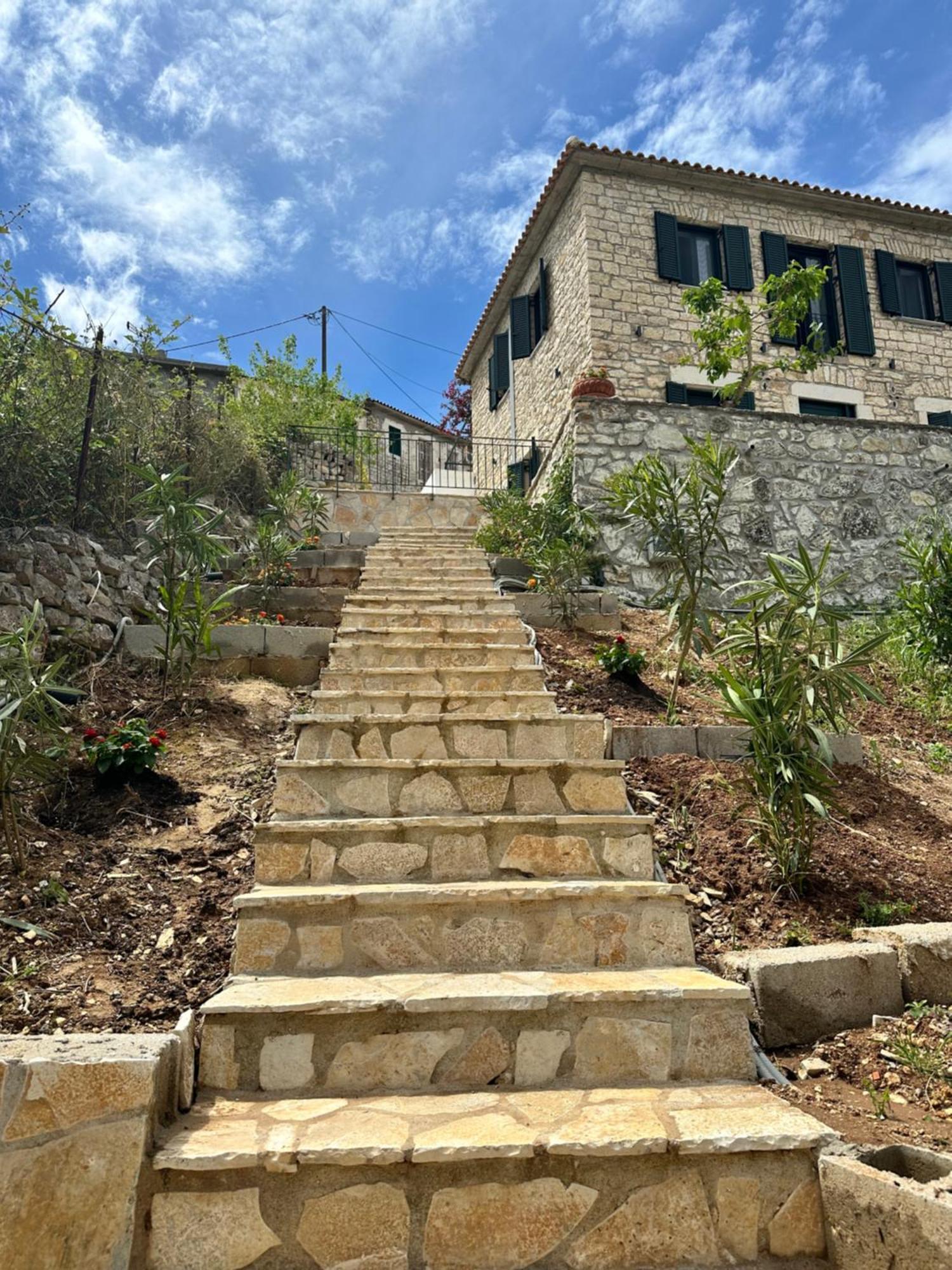 KatomerionChrysavgi Stone House别墅 外观 照片